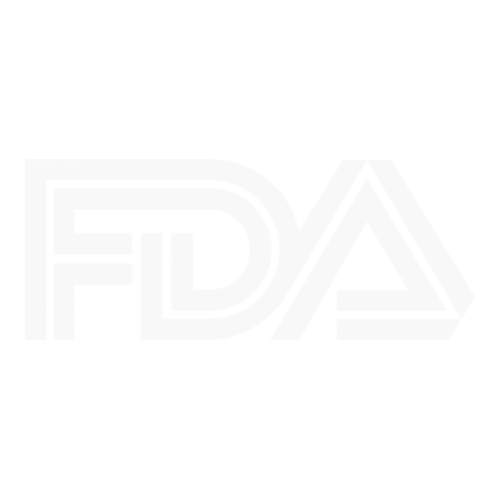 FDA kayıtlı üretimi temsil eden resmi uyumluluk ikonu