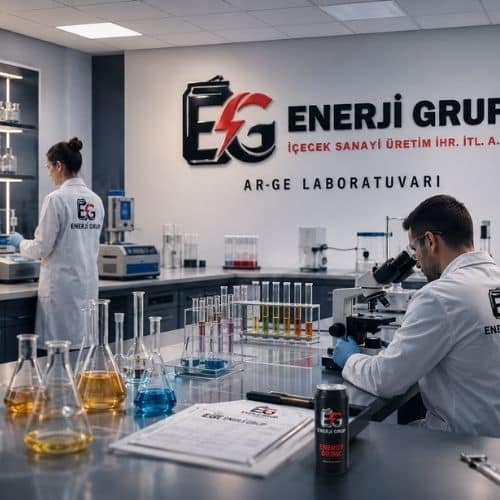 Enerji Grup fason içecek üretiminde modern üretim ve dolum süreçleri